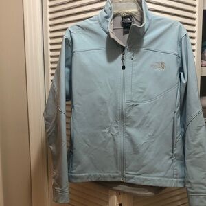 The North Face Sky Blue Full-Zip Jacket